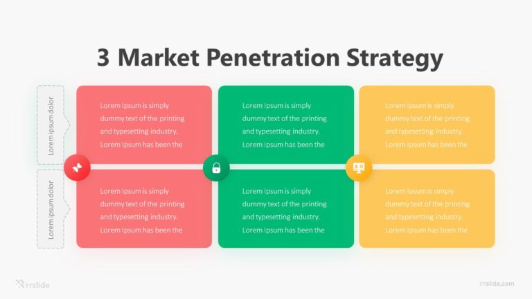3 Market Penetration Strategy Infographic Template