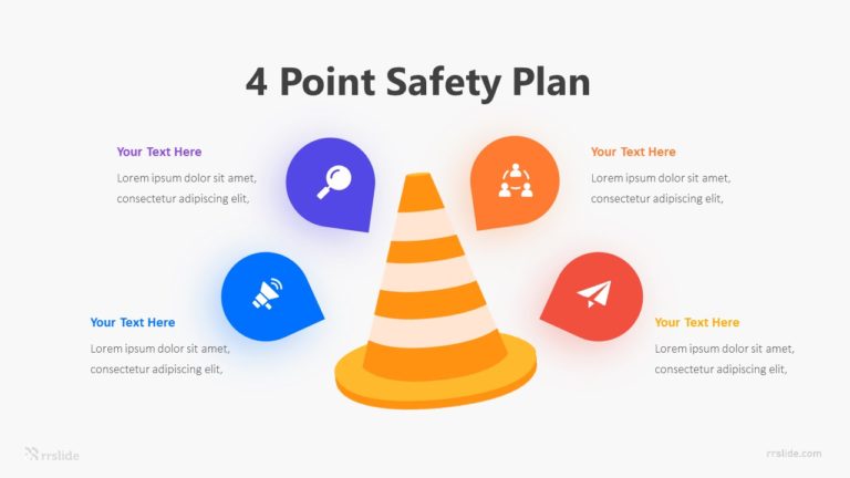 4 Point Safety Plan Infographic Template