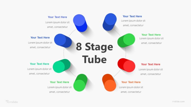 8 Stage Tube Infographic Template