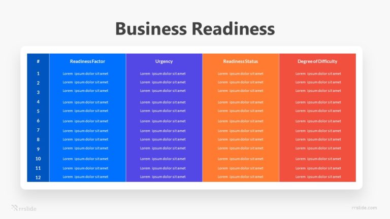 Business Readiness Infographic Template