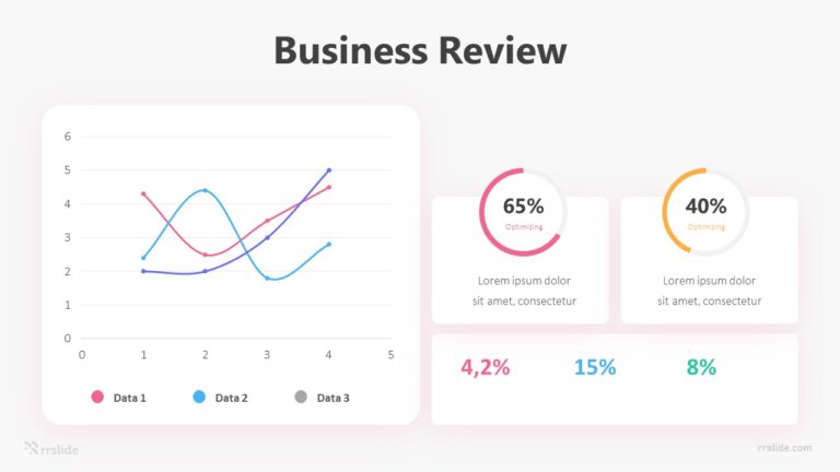 Business Review Infographic Template