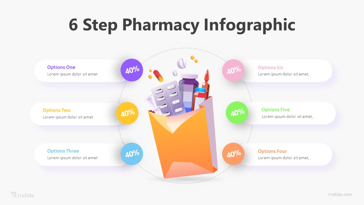 6 Step Pharmacy Infographic Template