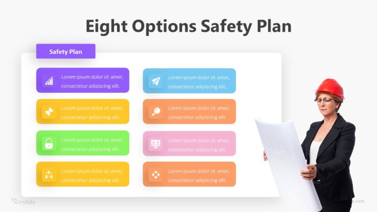 Eight Options Safety Plan Infographic Template