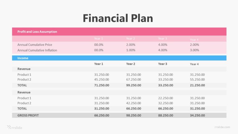 Financial Plan Infographic Template