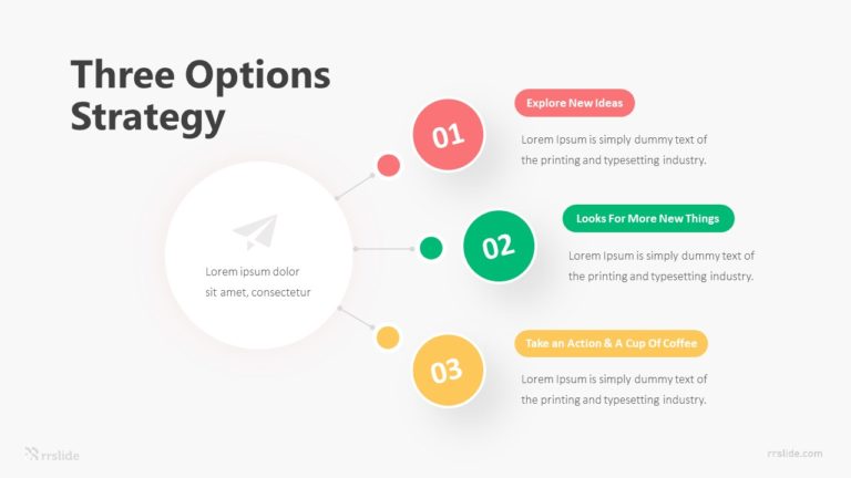 Three Options Strategy Infographic Template