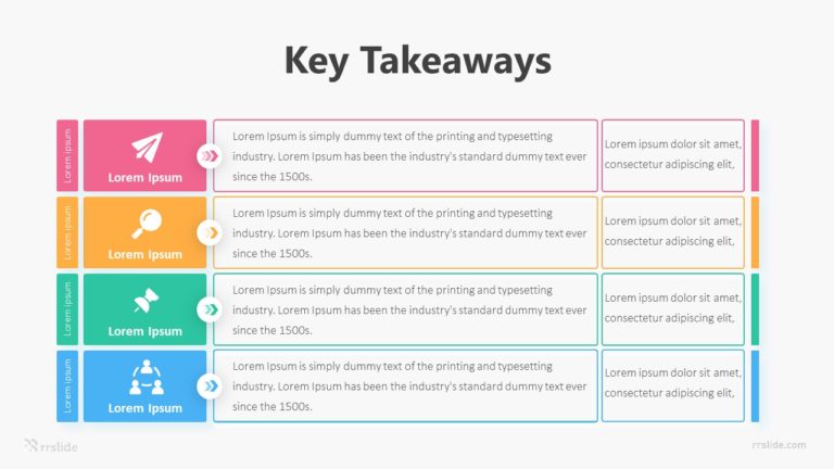 Key Takeaways Infographic Template