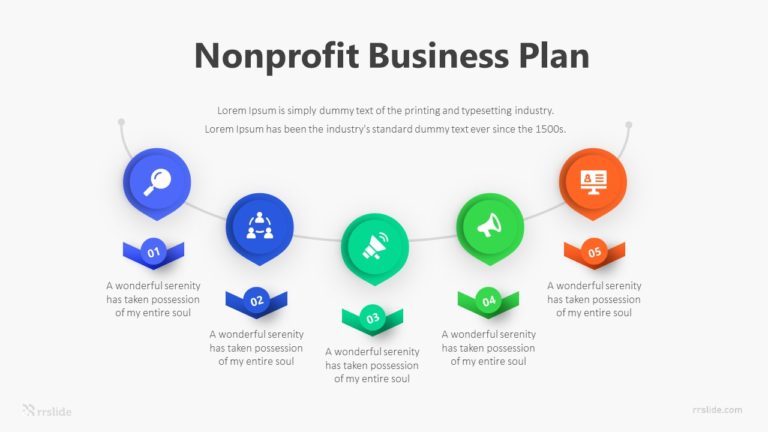 Nonprofit Business Plan Infographic Template