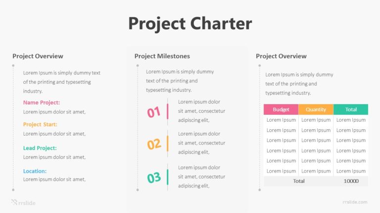 Project Charter Infographic Template