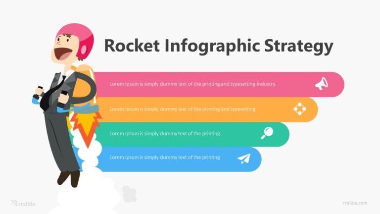 Rocket Strategy Infographic Template