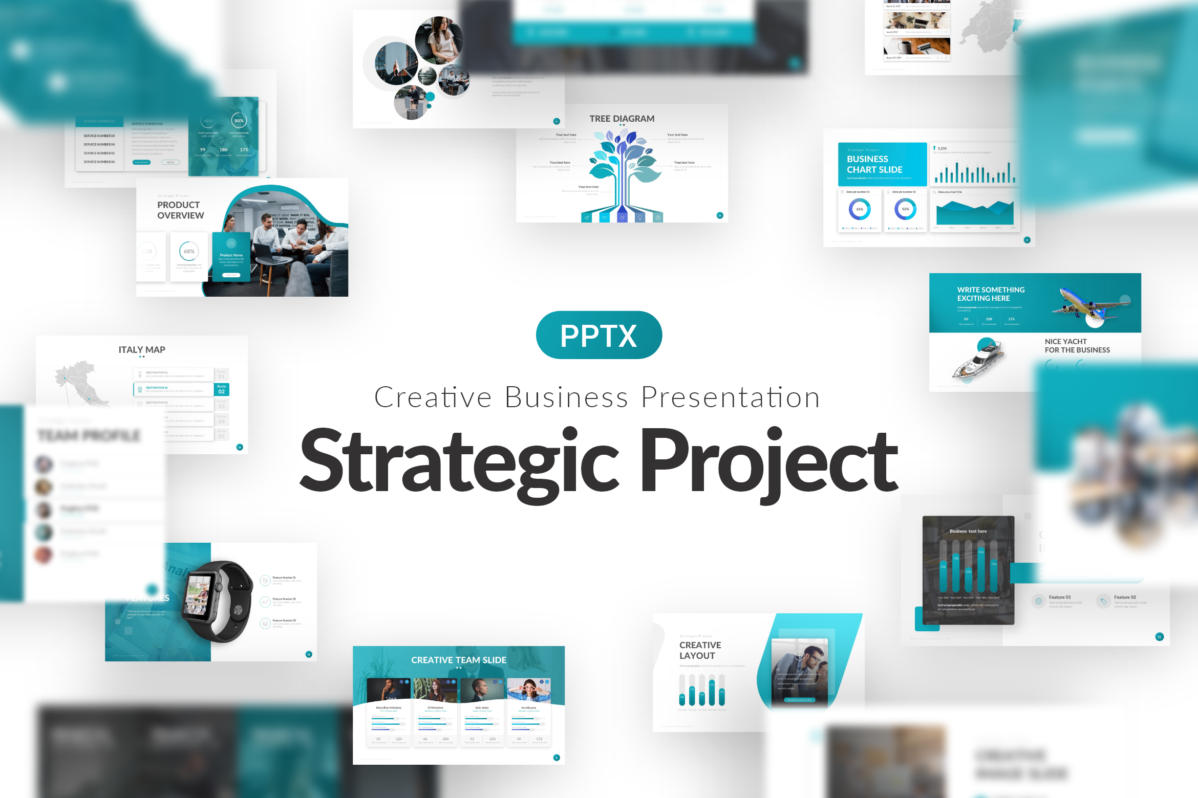100+ Solid Business Bundle PowerPoint Template