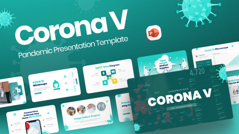 CoronaV Pandemic PowerPoint Templates