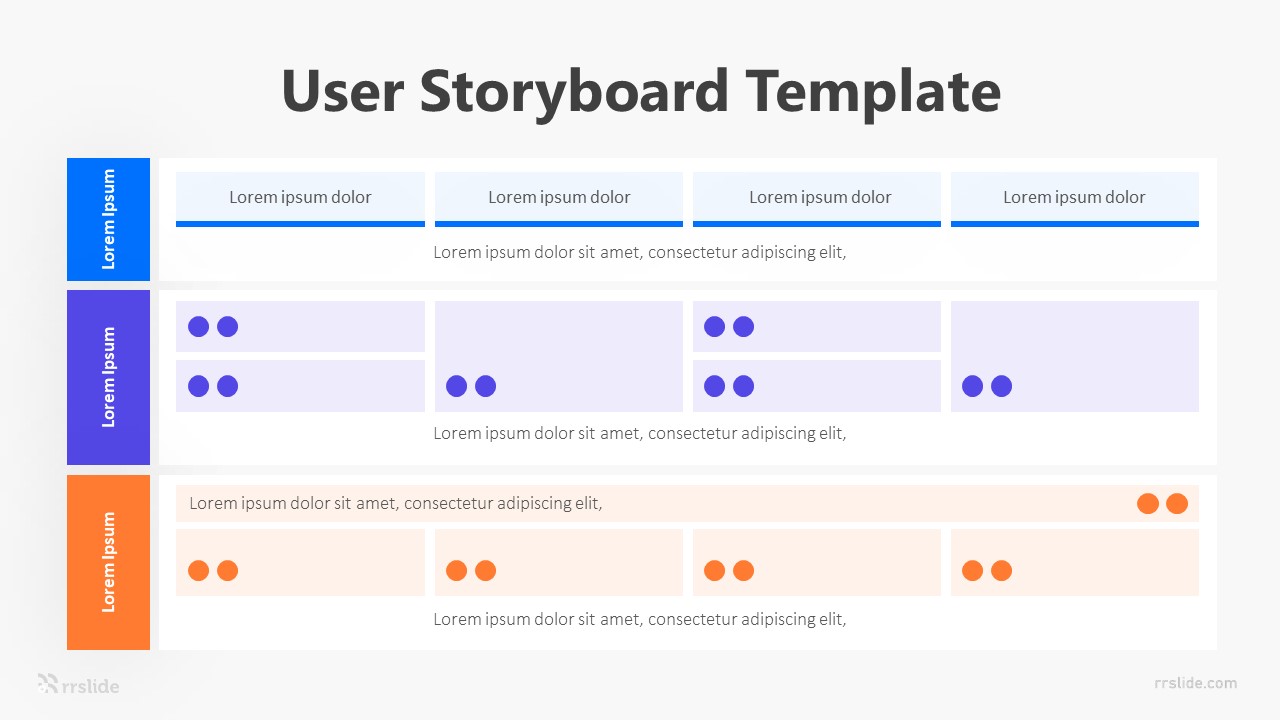User Storyboard Infographic Template