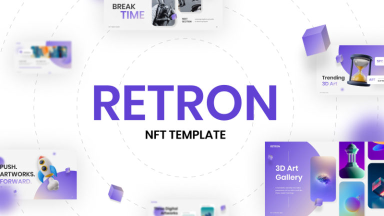 Retron NFT Modern PowerPoint Template