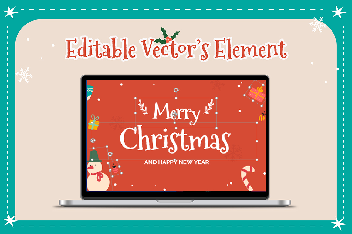 Christmas Festive Creative PowerPoint Template
