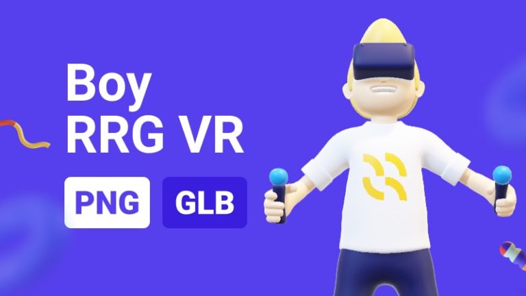 Boy RRG VR 3D Assets - Thumbail