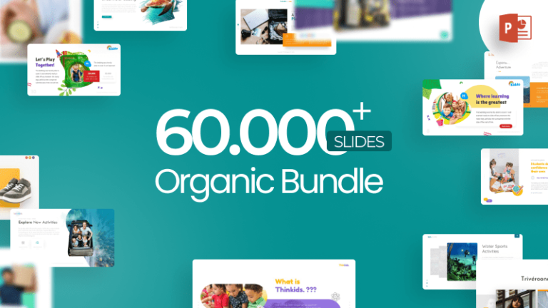 60.000+ Organic Bundle PowerPoint Template