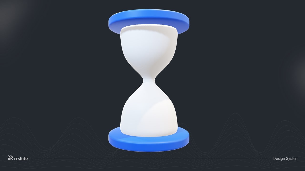 Icon Hourglass 3D Assets