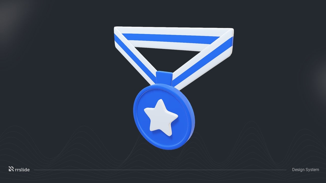 Icon Medal 3D Assets