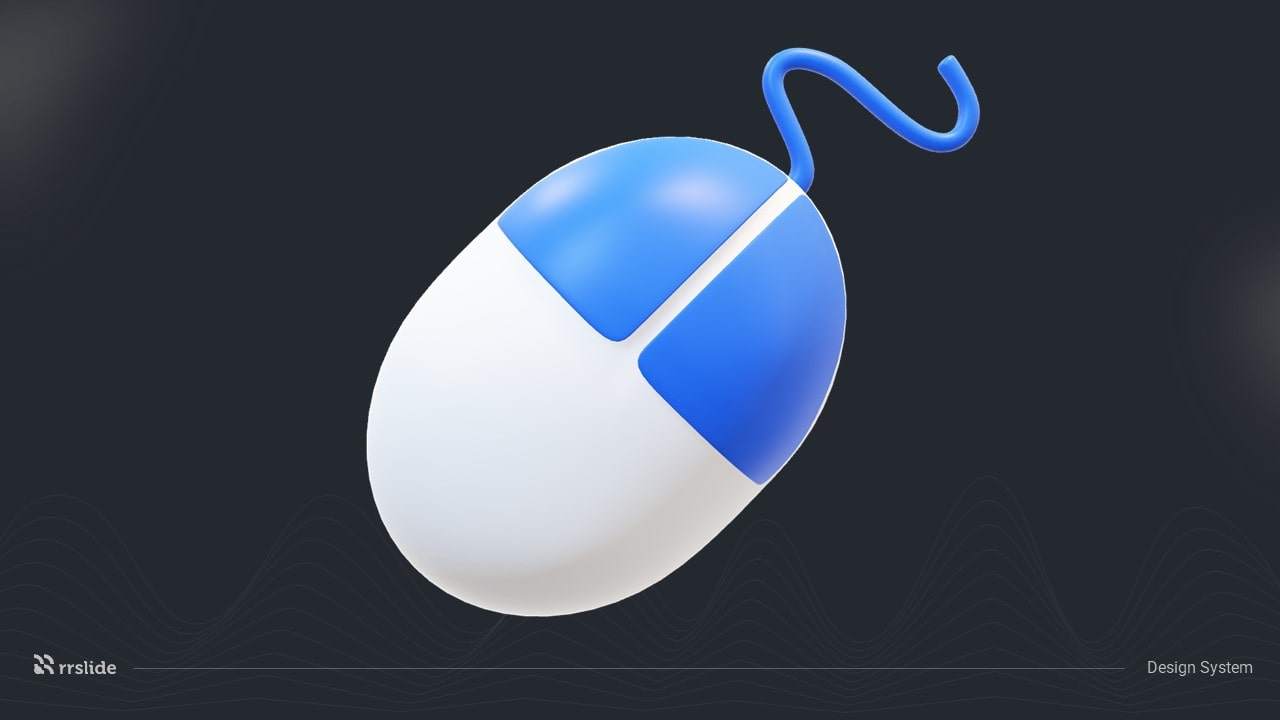 Icon Mouse 3D Assets