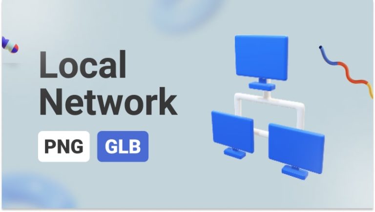 Local Network 3D Assets - Thumbnail-min
