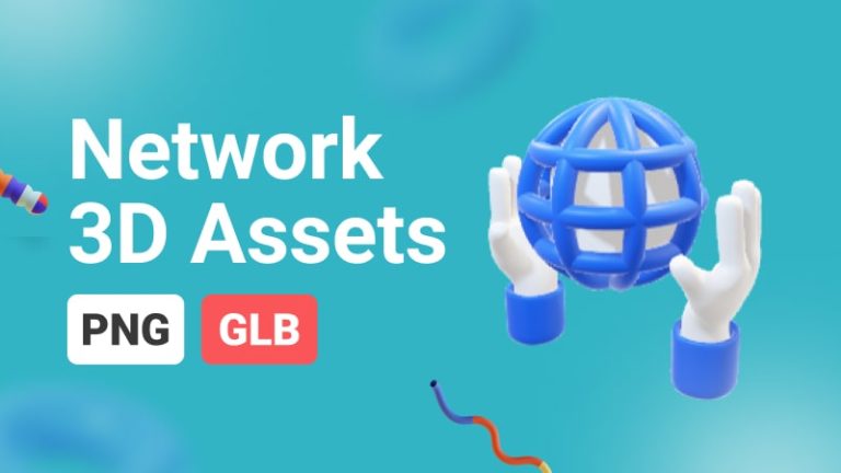 Network 3D Assets - Thumbnail