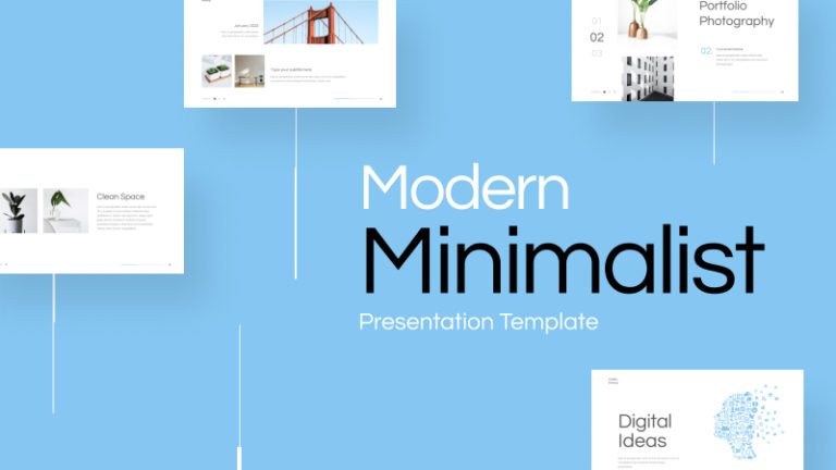 Modern Minimalist Presentation Template
