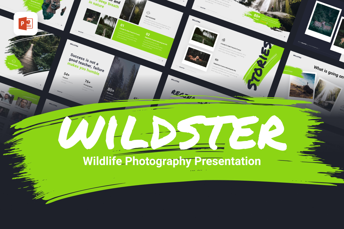 Wildster Photography PowerPoint Template