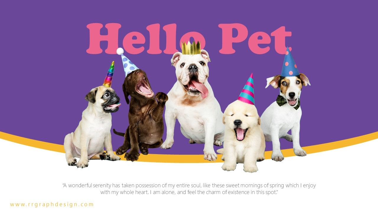 Hello Pet PowerPoint Template