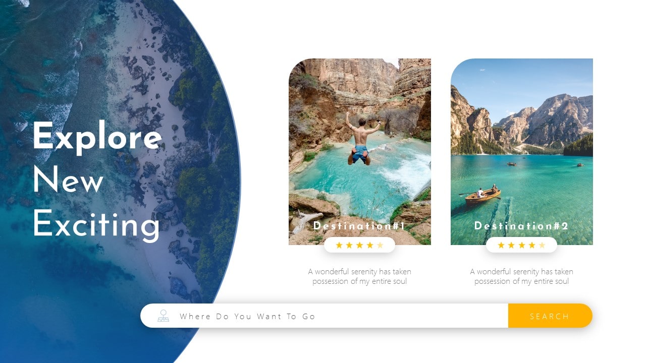 Traveller Travelling PowerPoint Template