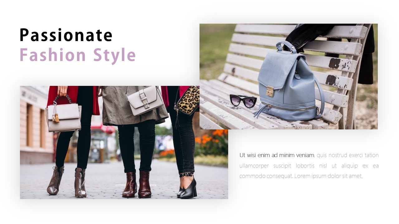 Free Outfit Fashion PowerPoint Template