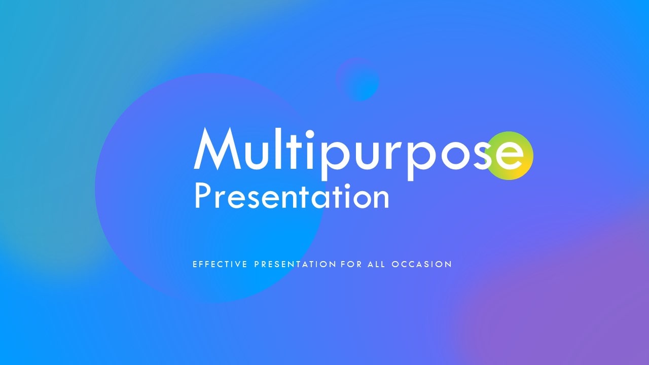 Effective Multipurpose PowerPoint Templates