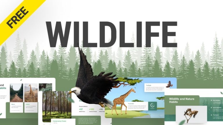 Wildlife Nature PowerPoint Template-min