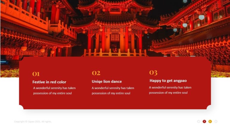 Chinese New Year Placeholder Slides