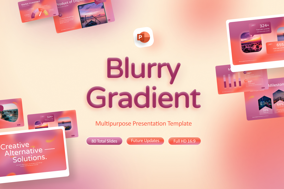 Blurry Multipurpose PowerPoint Template