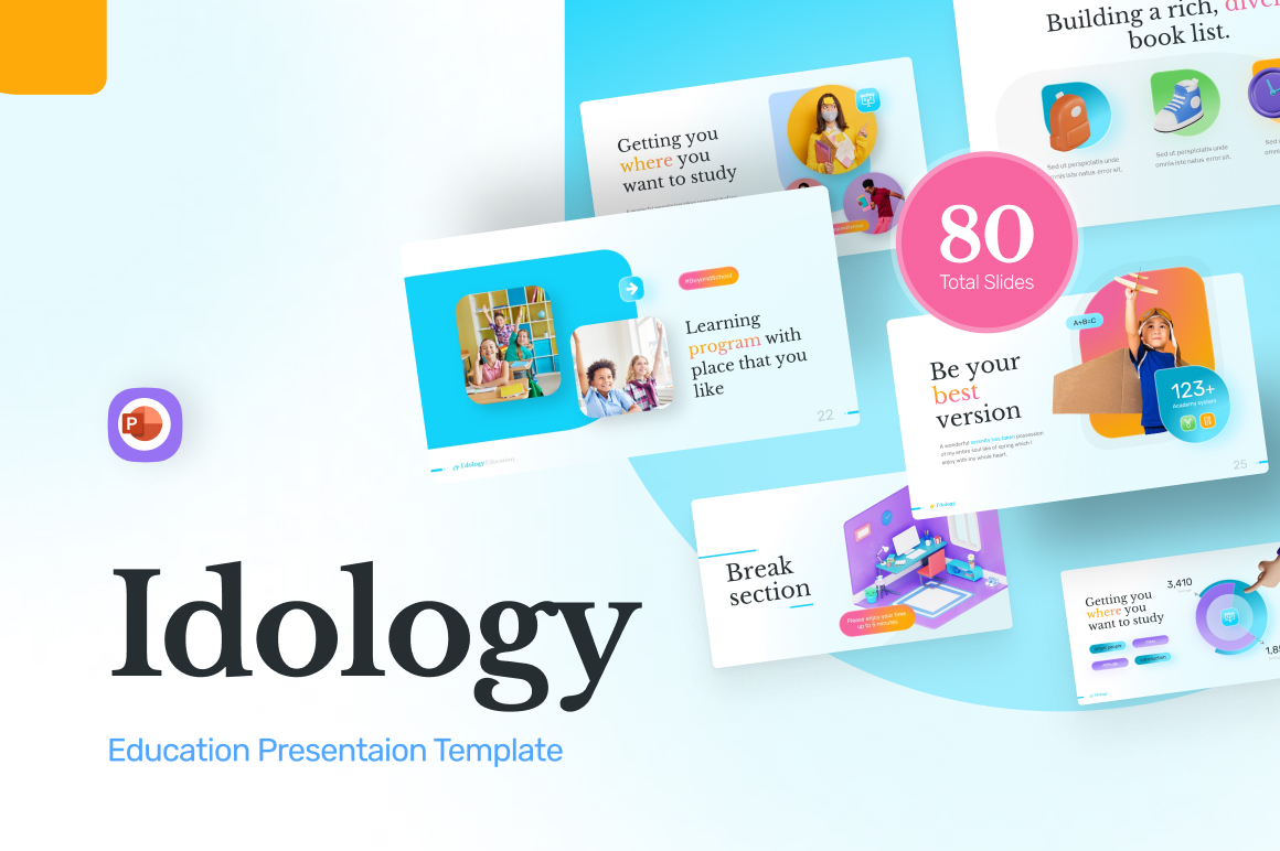 Idology Education PowerPoint Template
