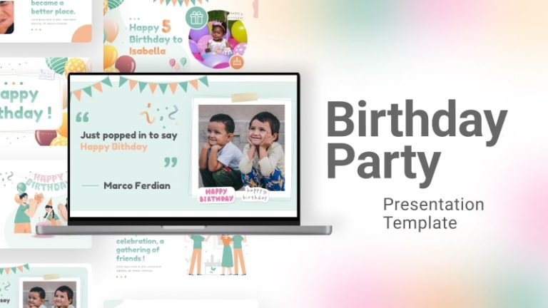Happy Birthday Event PowerPoint Templates