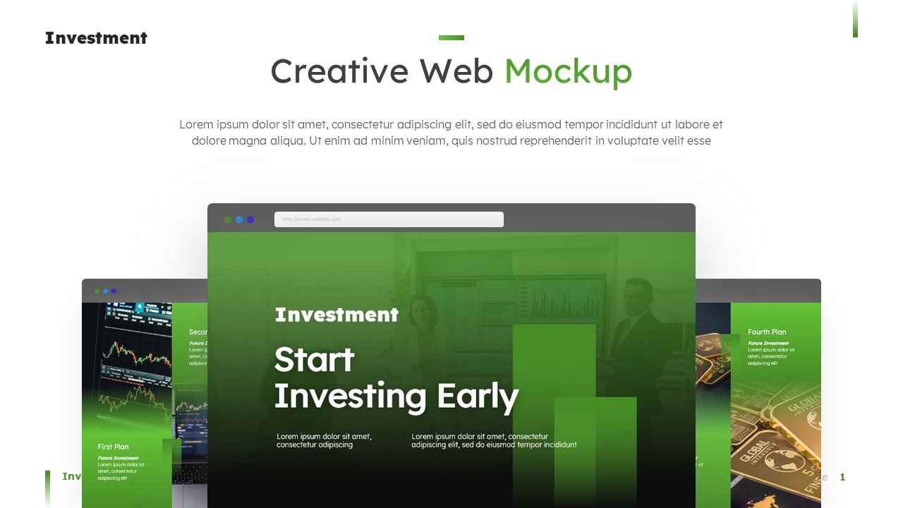 Investment Mockup Slides
