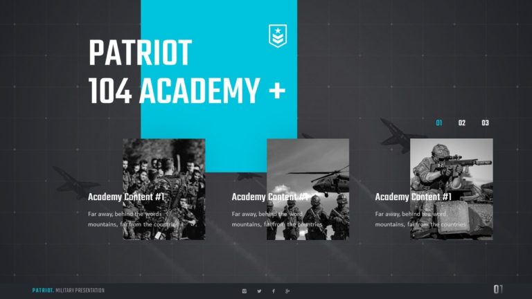 Patriot Military Gallery Slides
