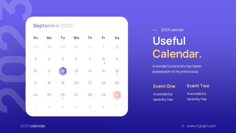 2023 Calendar Slides PPT - September-min