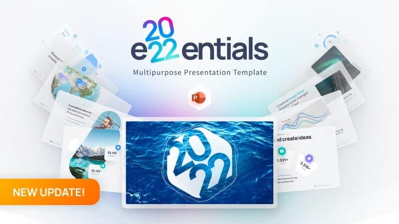 New Updated : 2022 Essentials Multipurpose PowerPoint Template