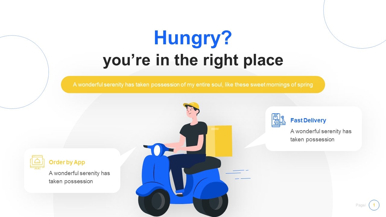 Delivery Service PowerPoint Templates