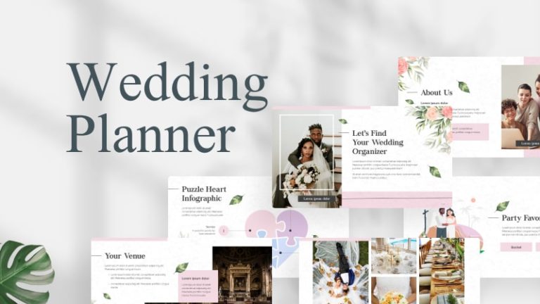 Wedding Planner Service Powerpoint Templates