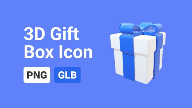 3D Gift Box Icon-min
