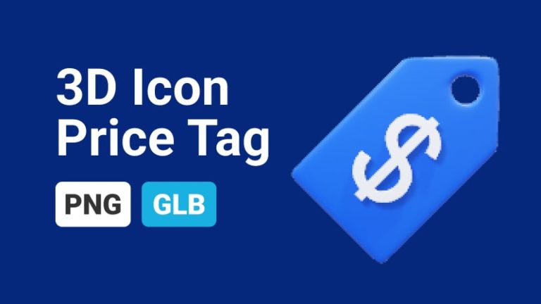 3D Icon Price Tag-min