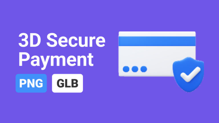 3D Icon Secure Payment-min