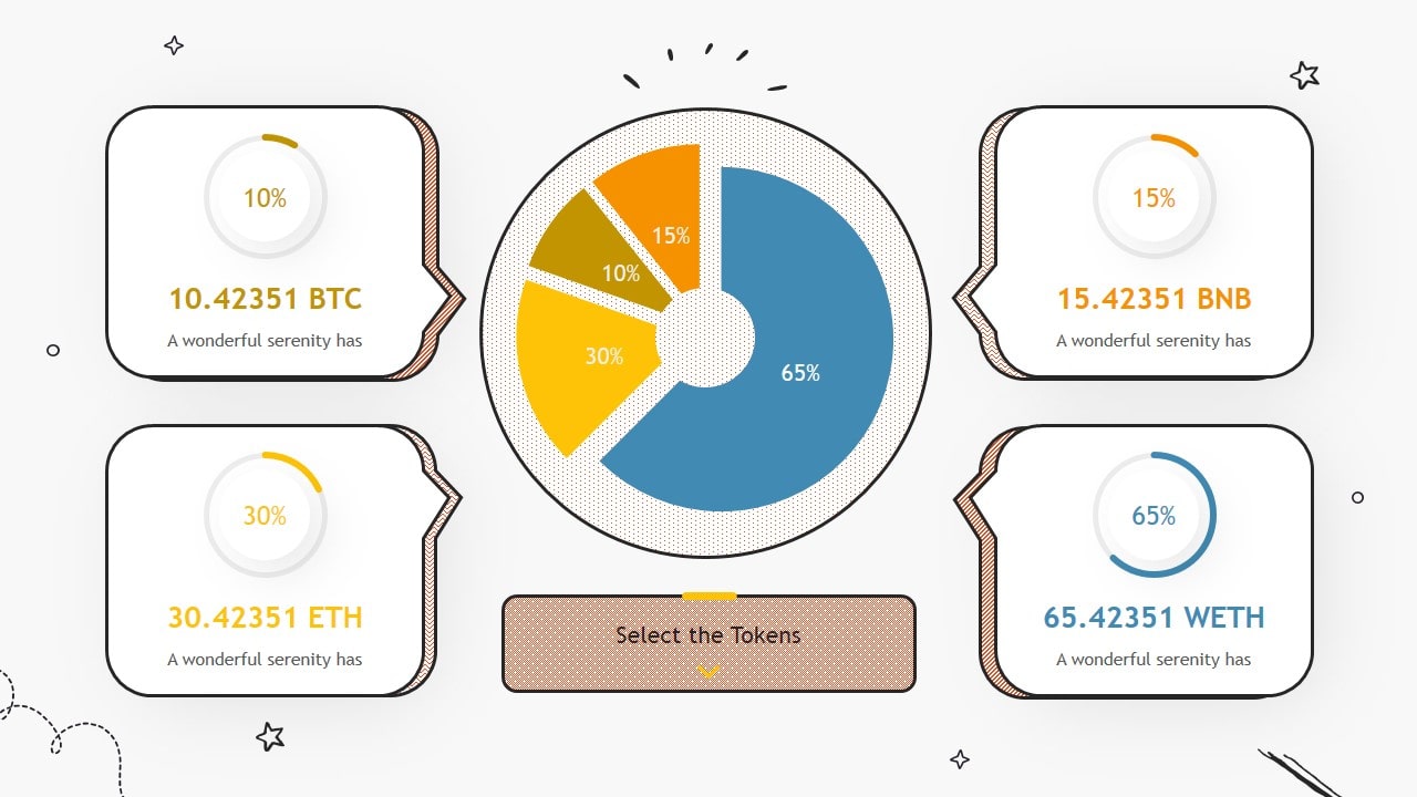 4 Point Pie Chart Infographic 19-min