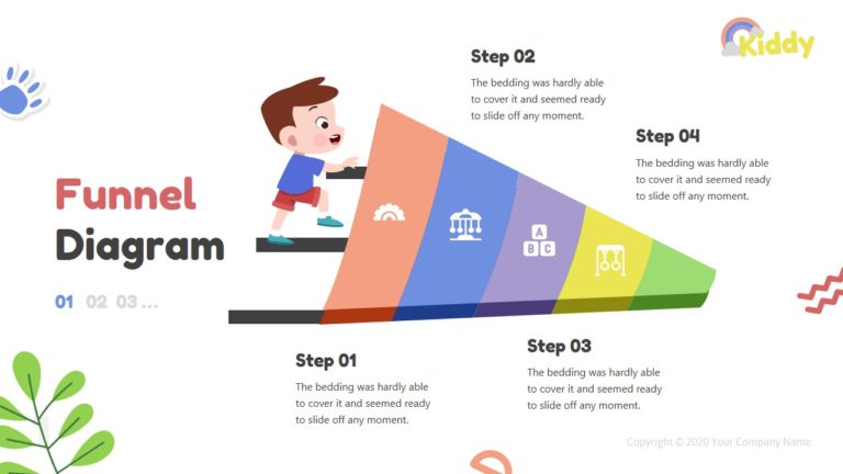 4 Step Funnel Diagram Infographic 6-min