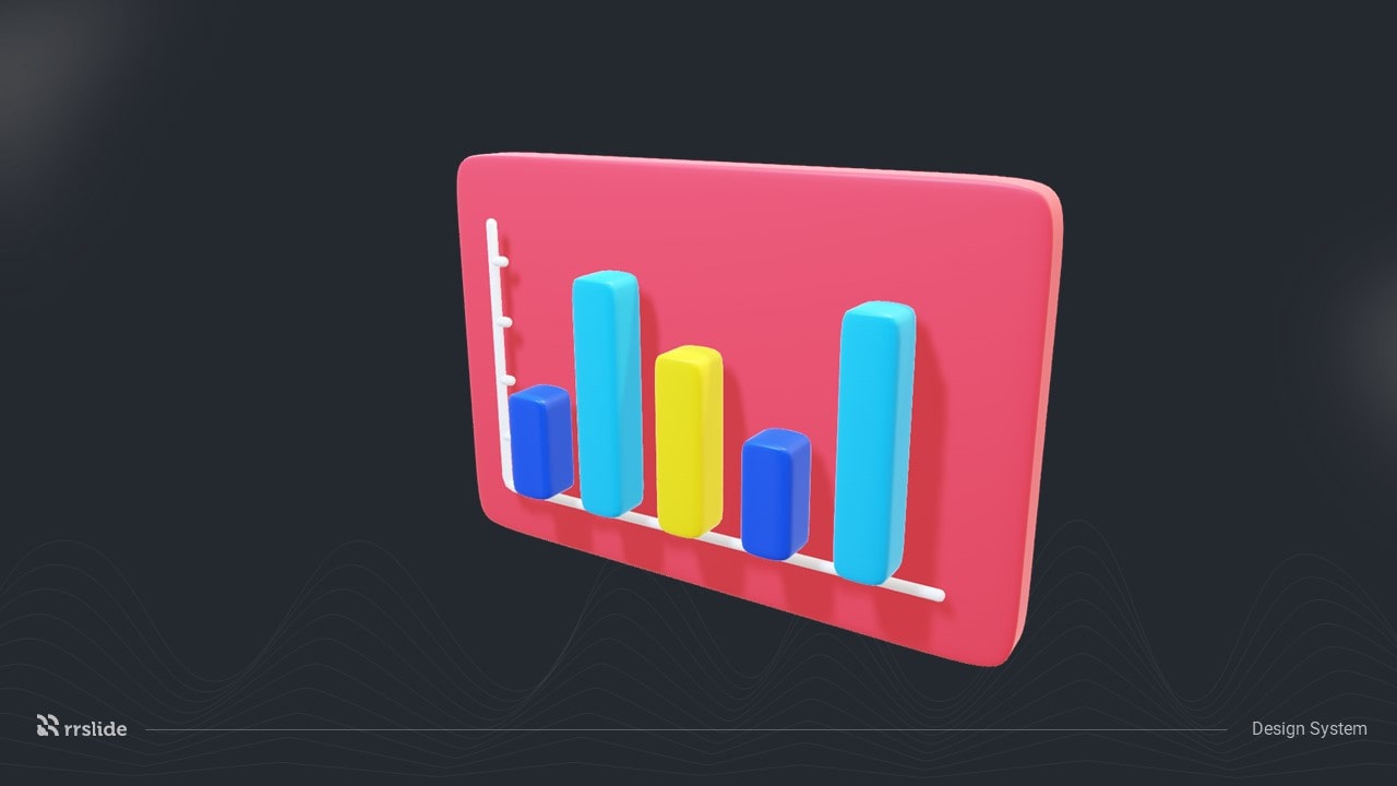Bar Chart 3D Assets-min