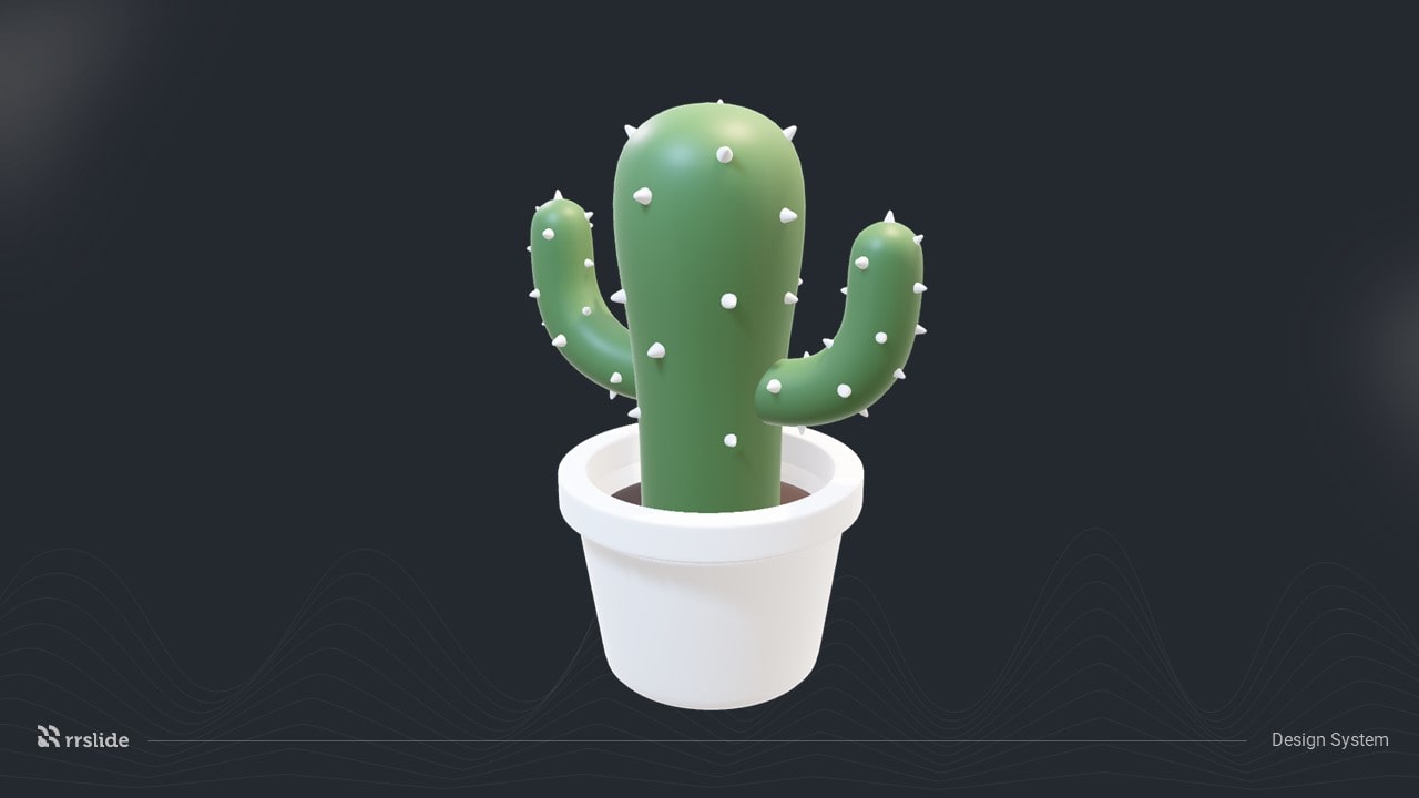 Cactus Pot 3D Assets-min
