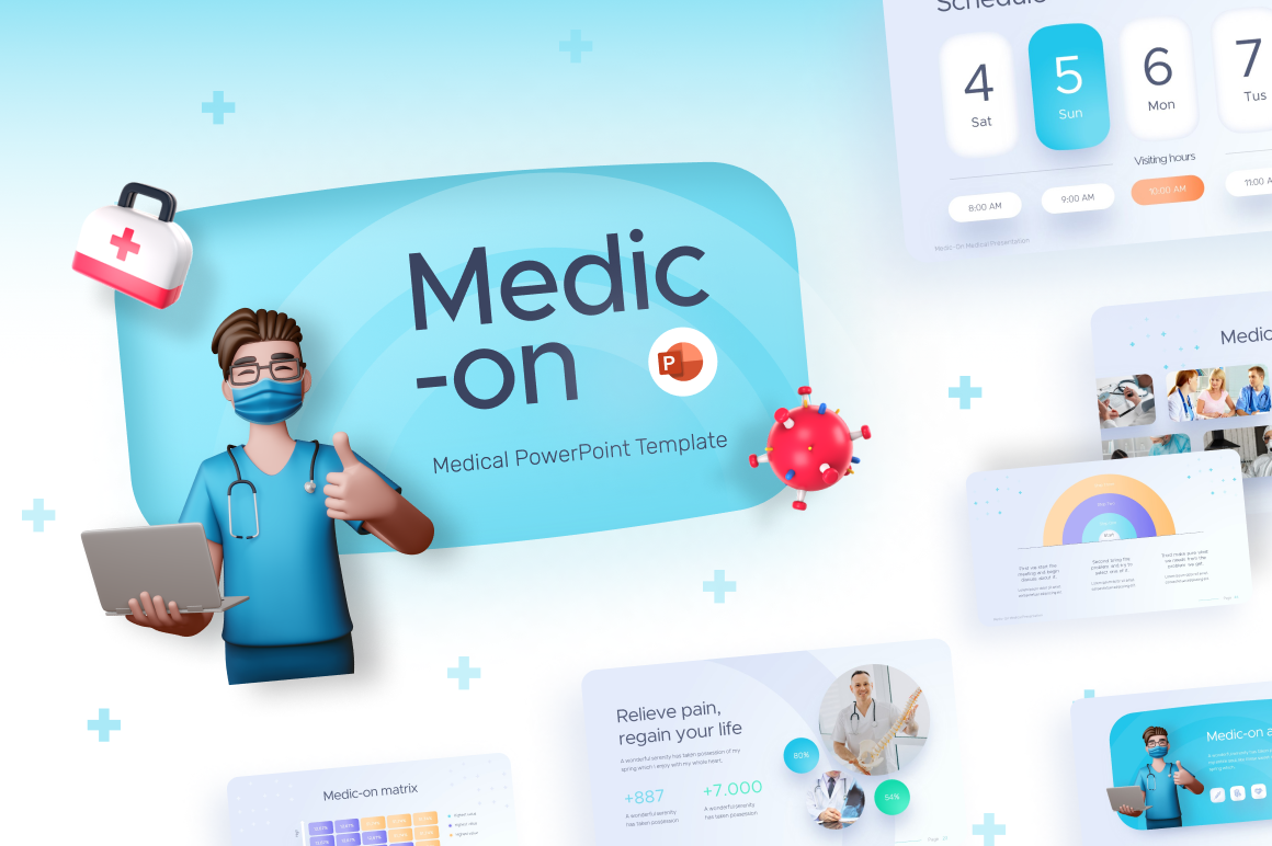 MedicOn Healthcare Presentation Template
